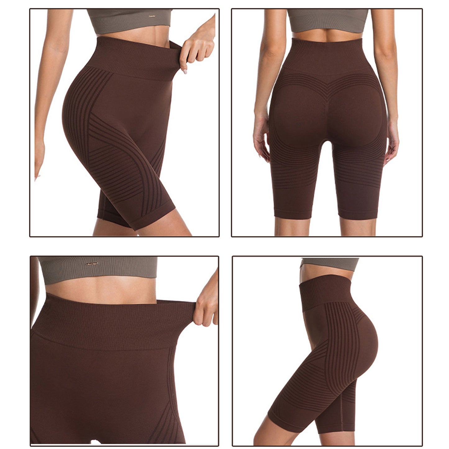 Anti Cellulite Compression Short Leggings For Women