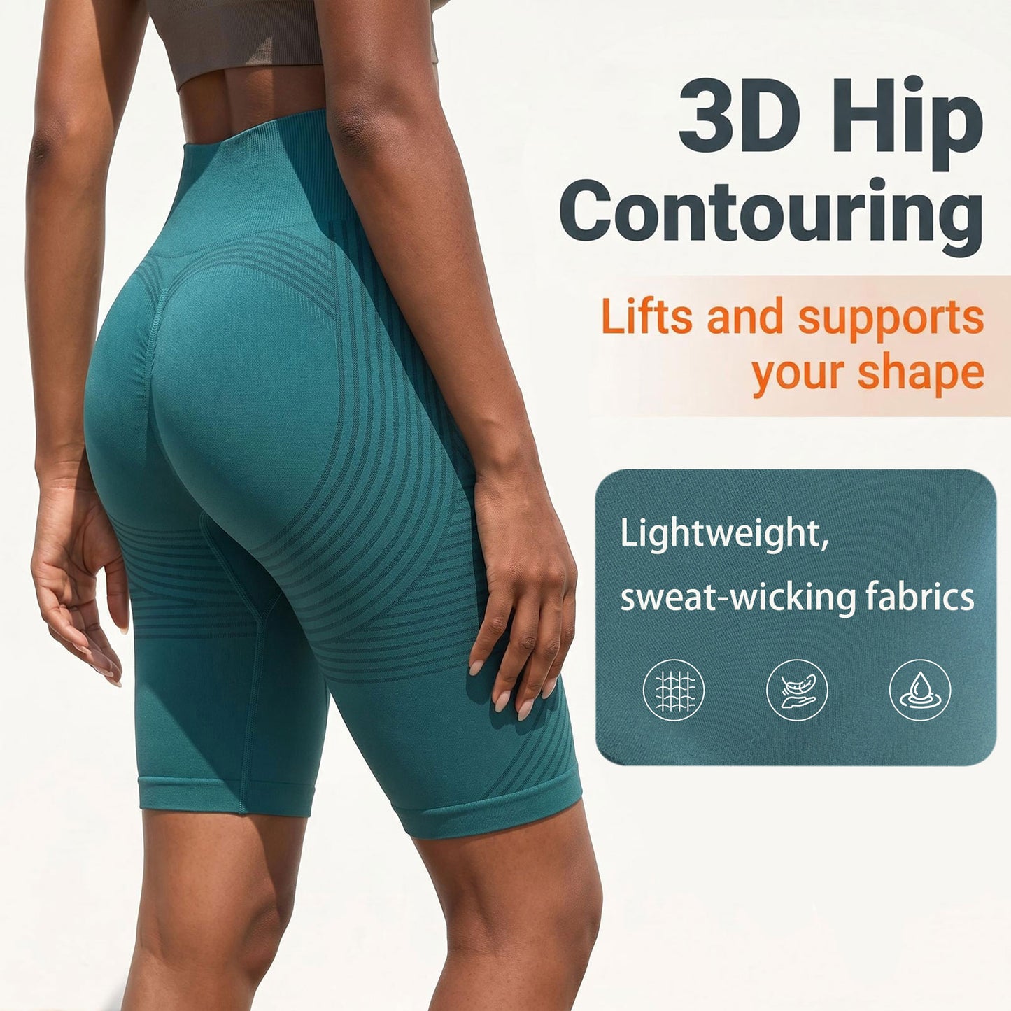 Anti Cellulite Compression Short Leggings For Women